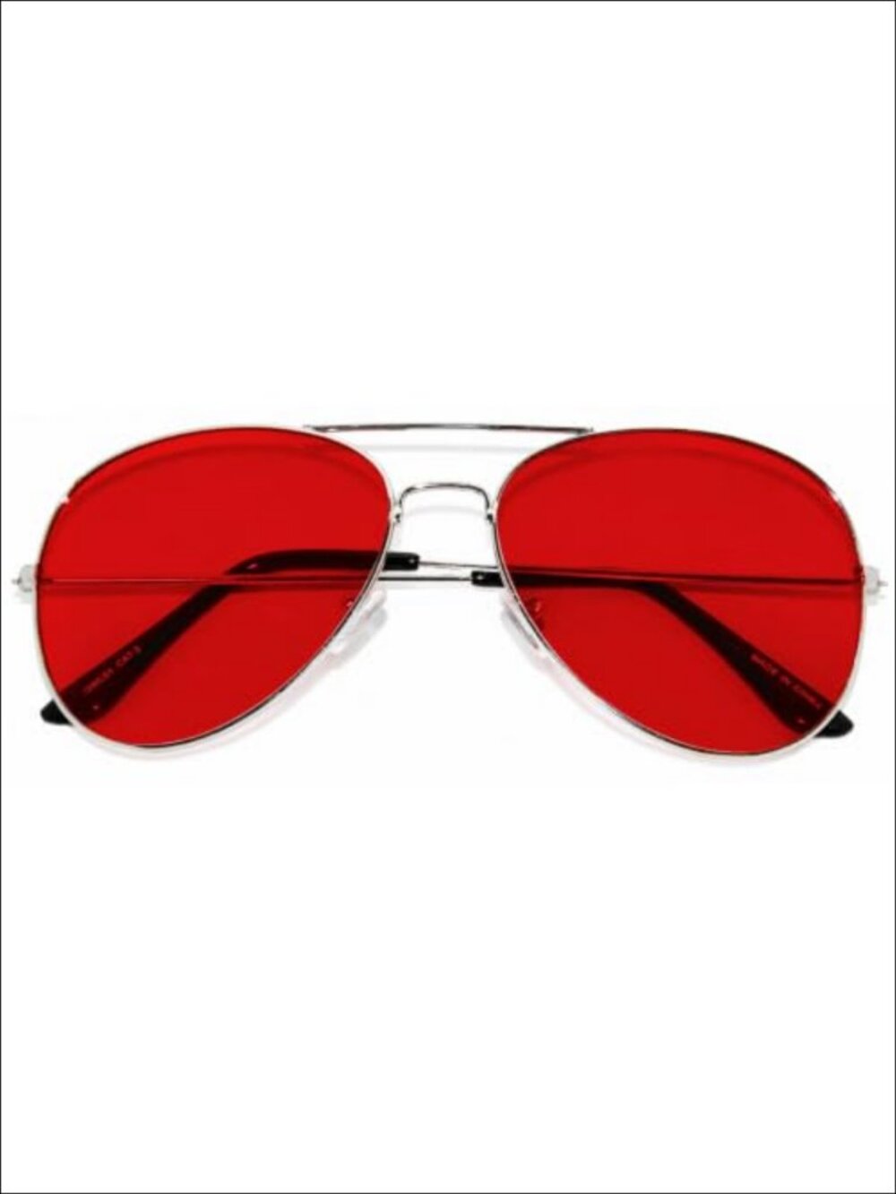 Aviator Pilot Sunglasses UV400 Polycarbonate Lenses Metal Frame